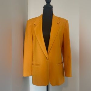 VTG Mustard Yellow Blazer